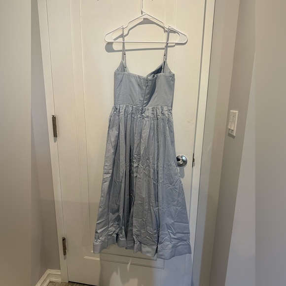 HOUSE OF CB 'Lolita' Soft Blue Corset Sundress Midi - Picture 7 of 7